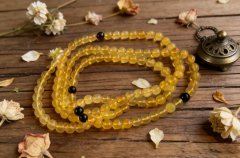 【设计款】项链36-琥珀108珠